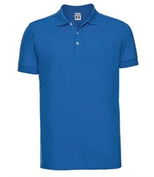 Russell Mens Fitted Stretch Polo